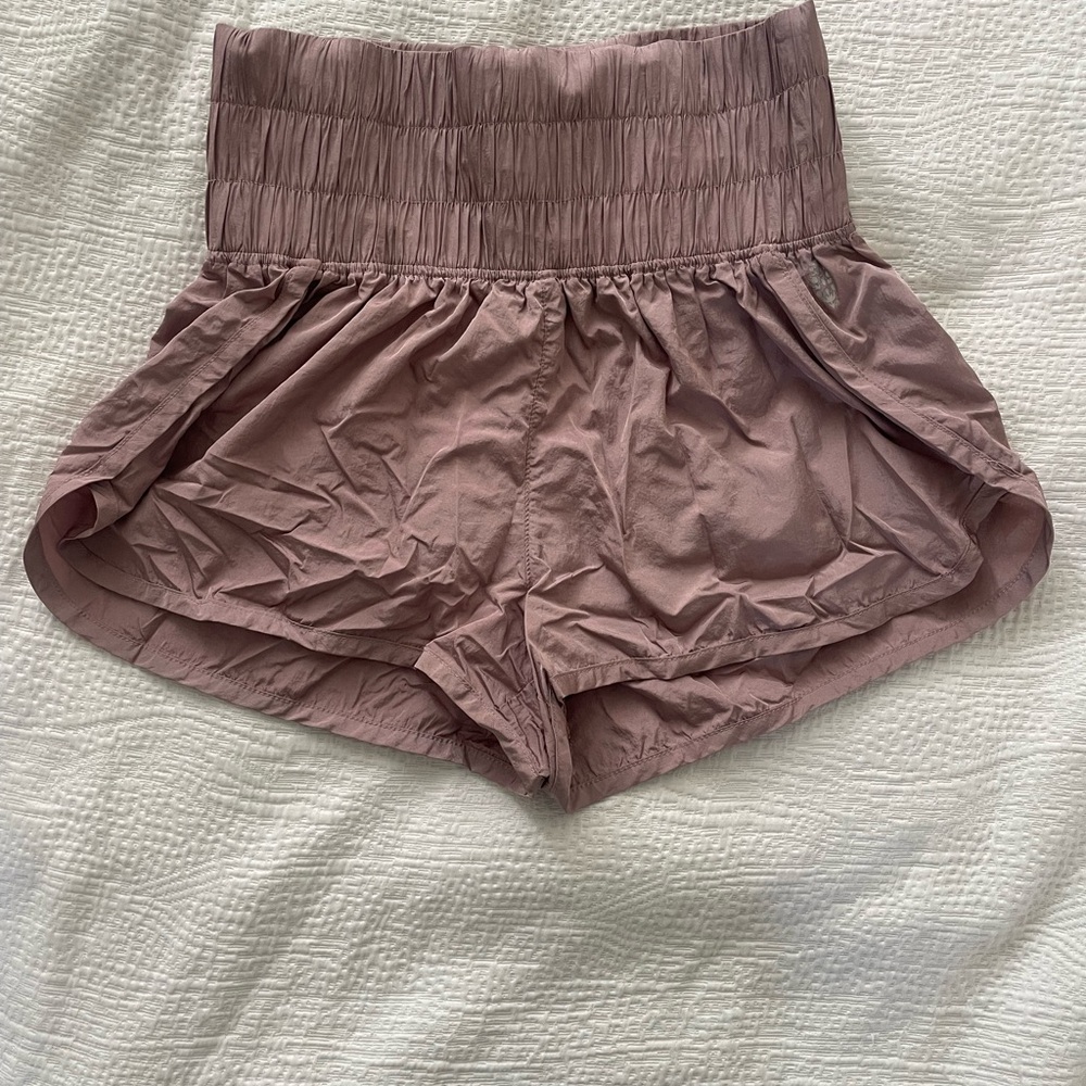Free People FP Movement The Way Home Shorts - Mauve - Medium